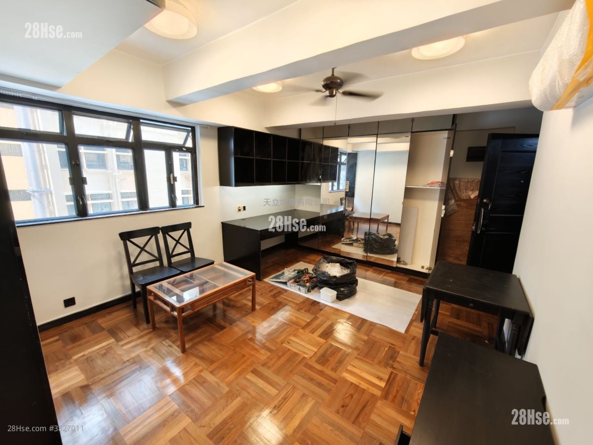 寶慶大廈 租盤 1 房 , 1 浴室 350 平方呎