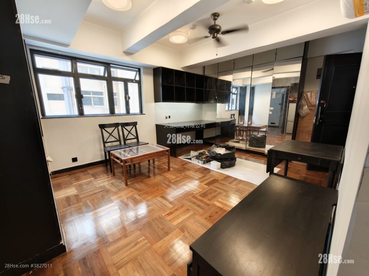 寶慶大廈 租盤 1 房 , 1 浴室 350 平方呎