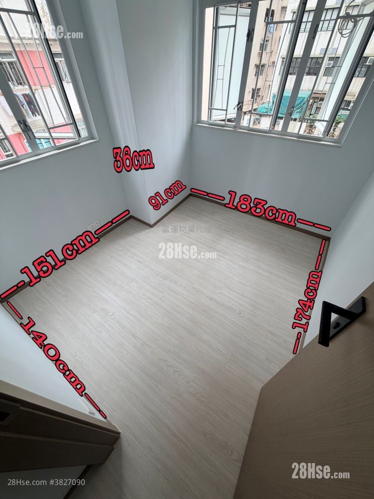 单幢楼房 租盘 1 房 , 1 浴室 290 平方尺