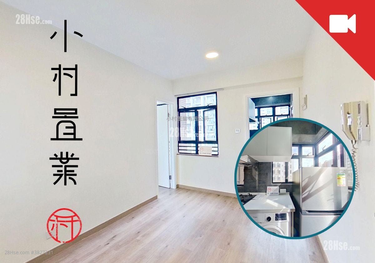 厅: Flora Court 租盘 1 房 , 1 浴室 313 平方尺