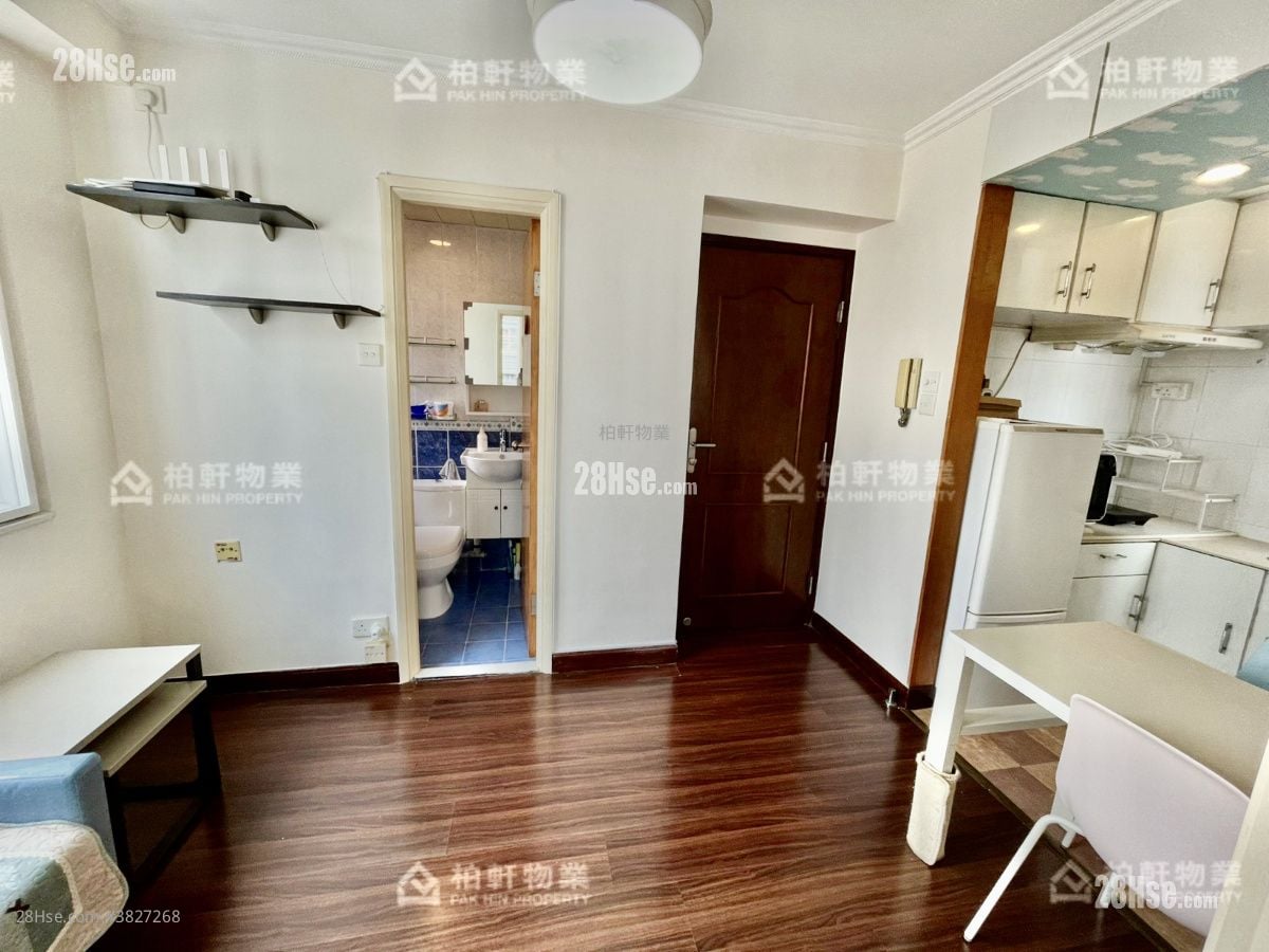 得發大廈 租盤 2 房 , 1 浴室 259 平方呎