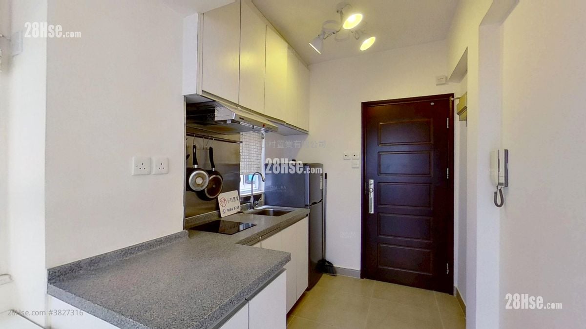 廚房: 發利樓 租盤 開放式間隔 , 1 浴室 236 平方呎