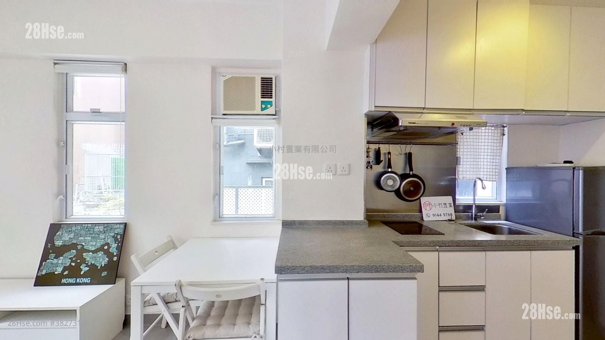 廚房: 發利樓 租盤 開放式間隔 , 1 浴室 236 平方呎