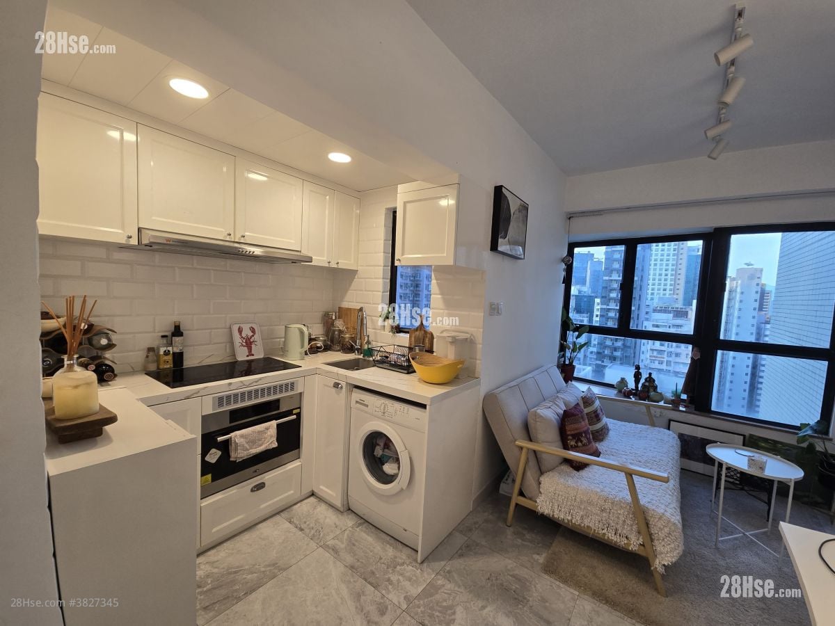 The Bellevue Place Rental 2 Bedrooms , 1 Bathroom 354 ft²