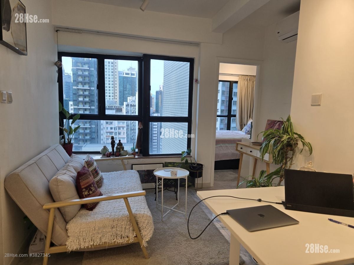 The Bellevue Place Rental 2 Bedrooms , 1 Bathroom 354 ft²