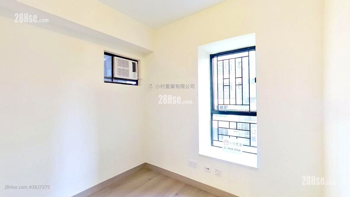 主人房: 世銀花苑 租盤 2 房 , 1 浴室 362 平方呎