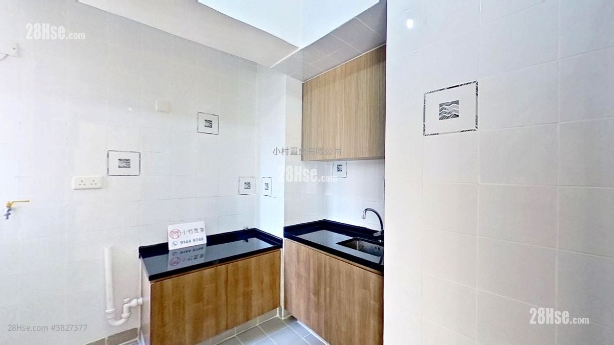 廚房: 世銀花苑 租盤 3 房 , 2 浴室 574 平方呎