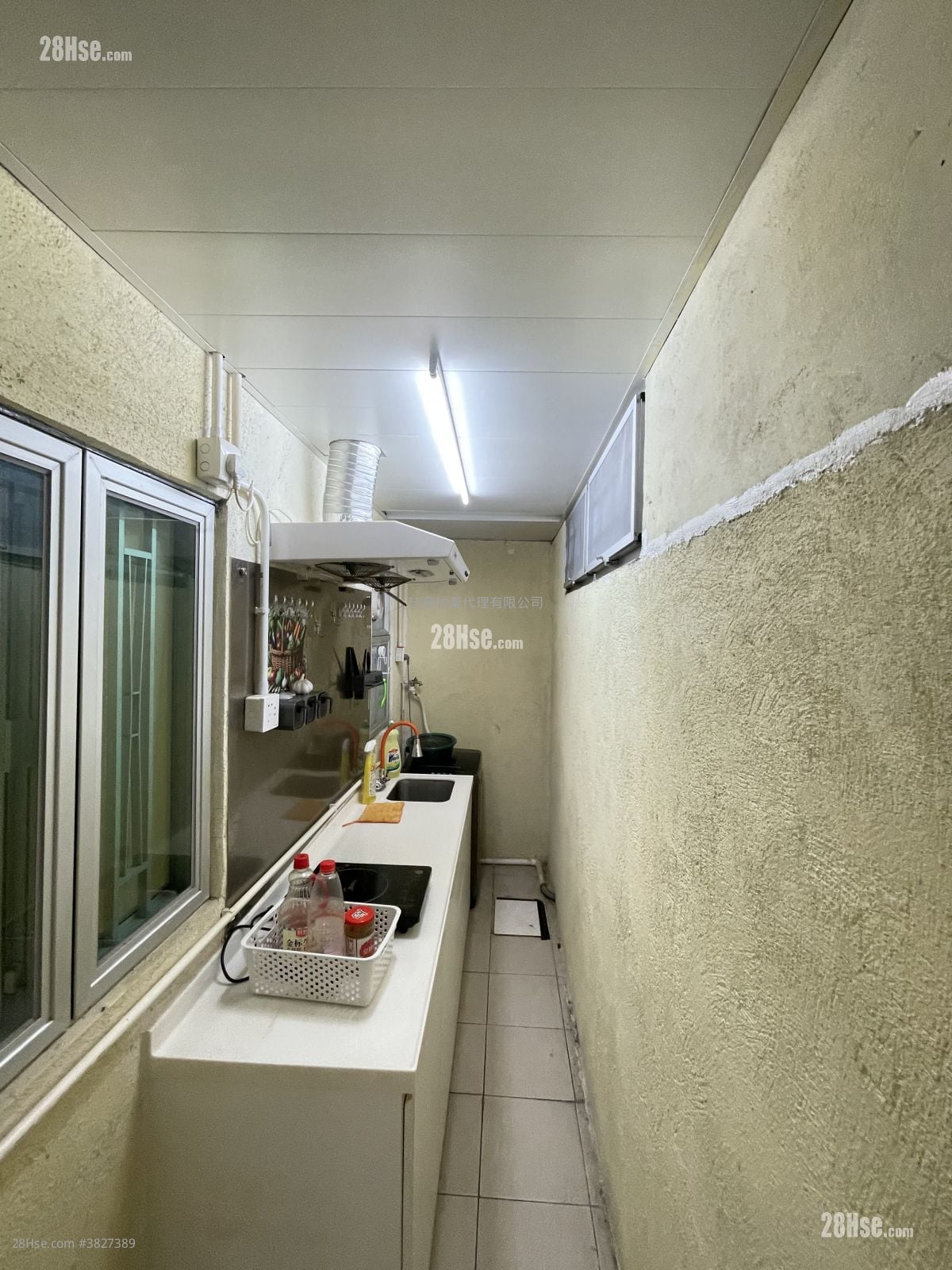 村屋 租盤 2 房 , 1 浴室 350 平方呎