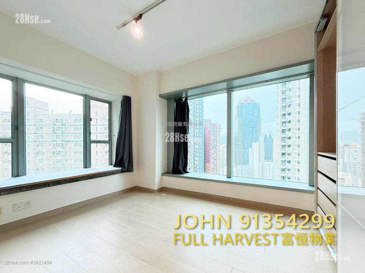 寶華軒 租盤 2 房 , 1 浴室 566 平方呎