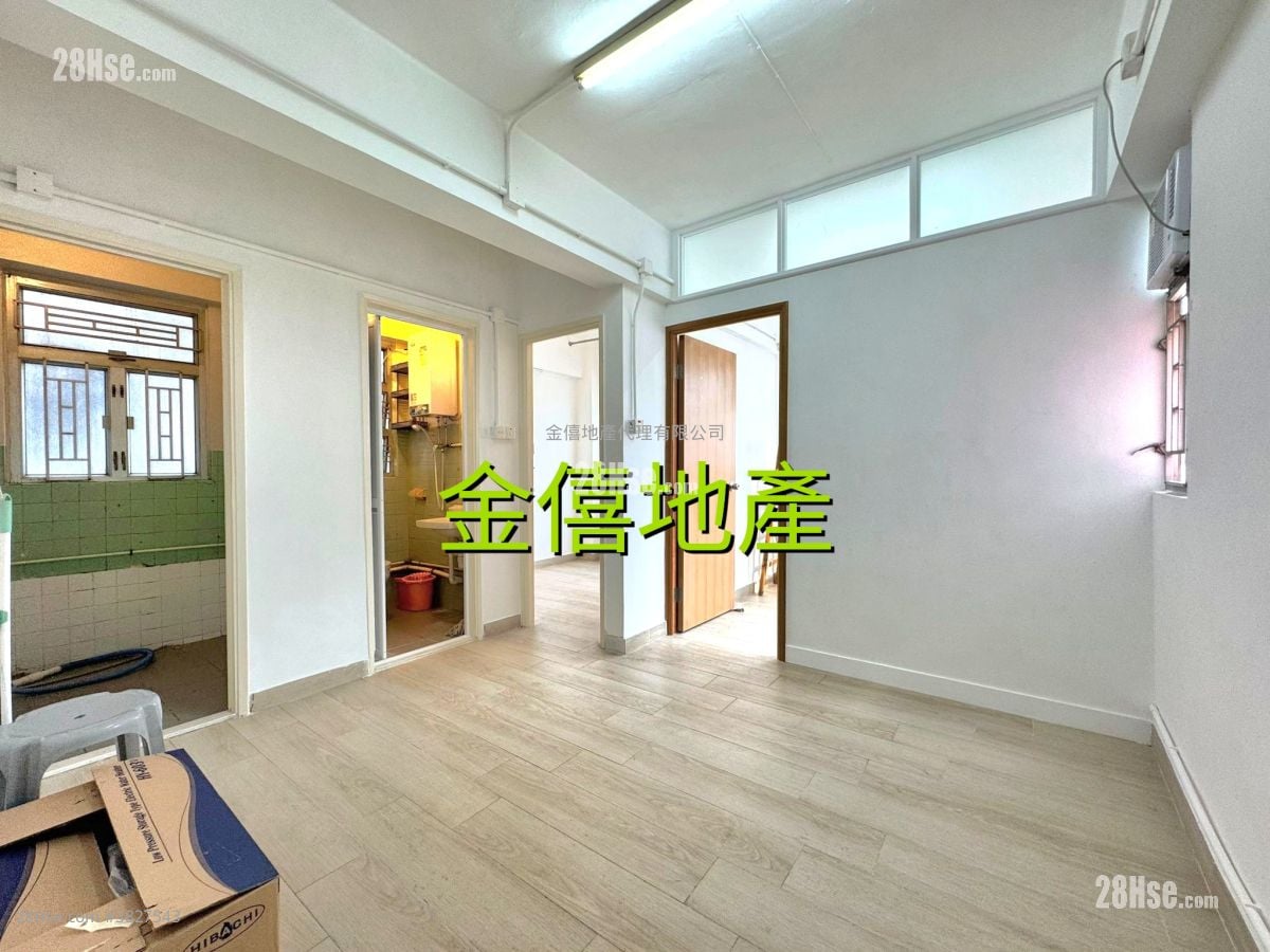 金华大厦 租盘 2 房 , 1 浴室 372 平方尺