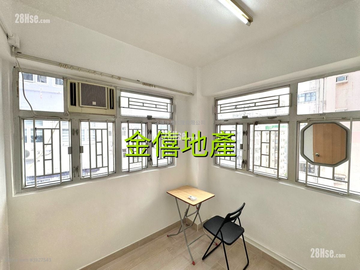 金华大厦 租盘 2 房 , 1 浴室 372 平方尺