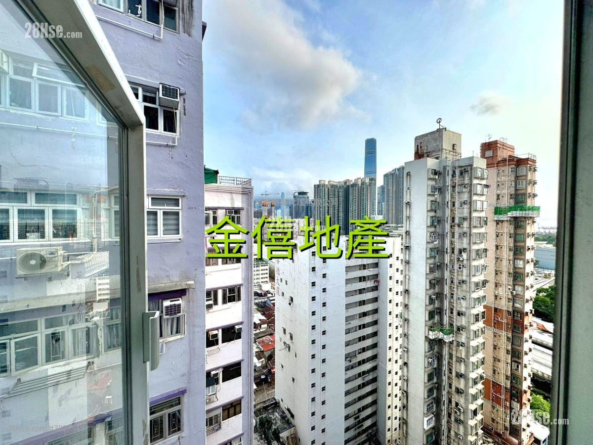 金华大厦 租盘 2 房 , 1 浴室 372 平方尺