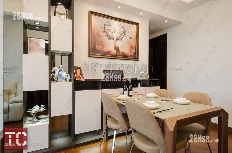 天铸 租盘 2 房 , 3 浴室 807 平方尺