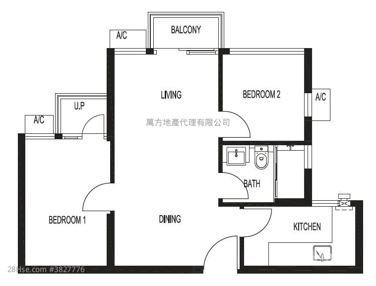 Greenhill Villa Sell 2 Bedrooms , 1 Bathroom 510 ft²