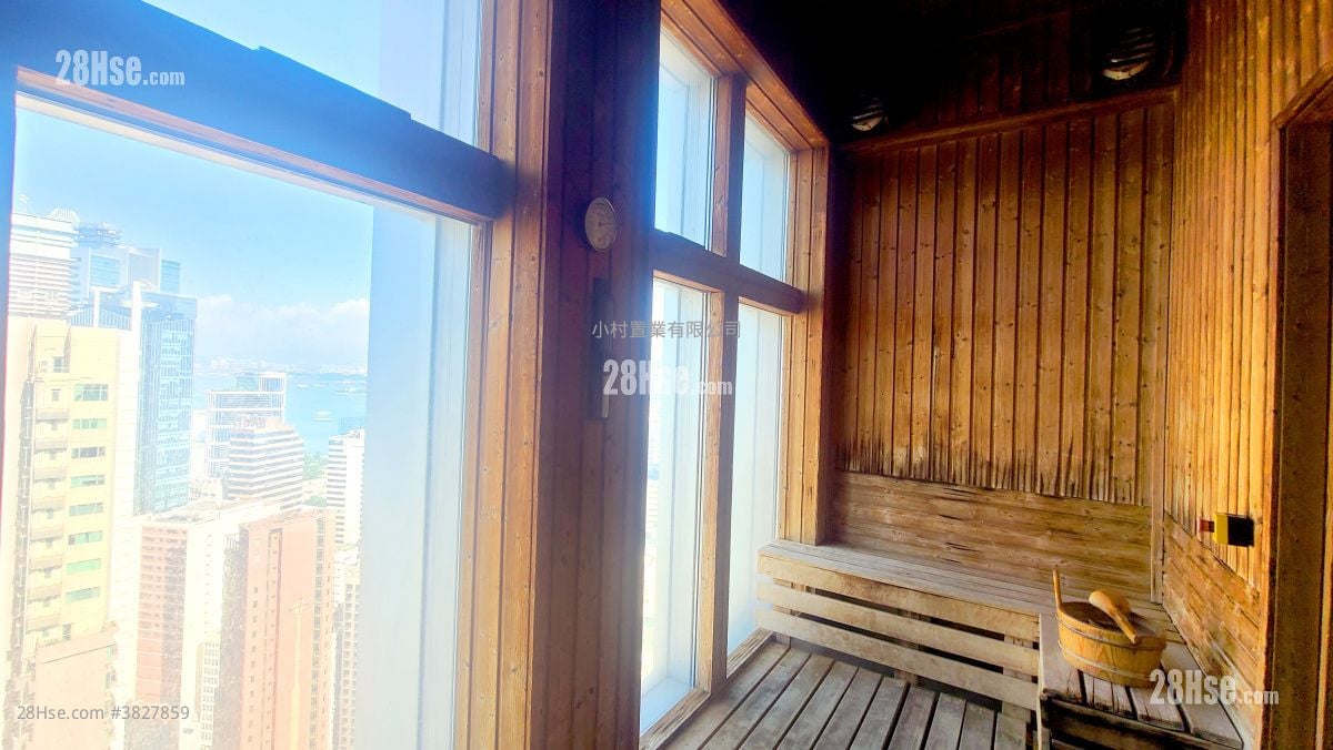 会所: 嘉荟轩 租盘 2 房 , 1 浴室 645 平方尺