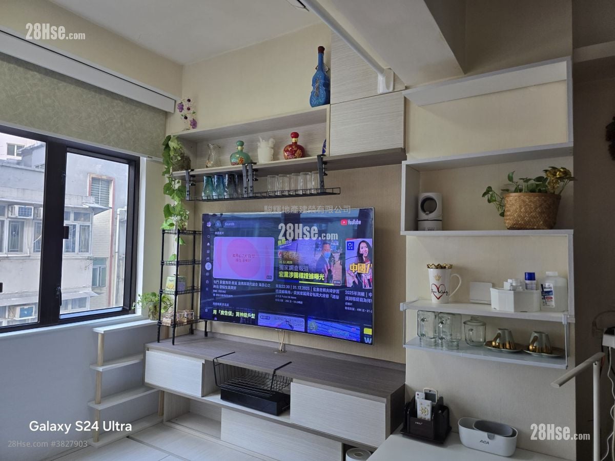 鸿运大楼 租盘 1 房 , 1 浴室 300 平方尺