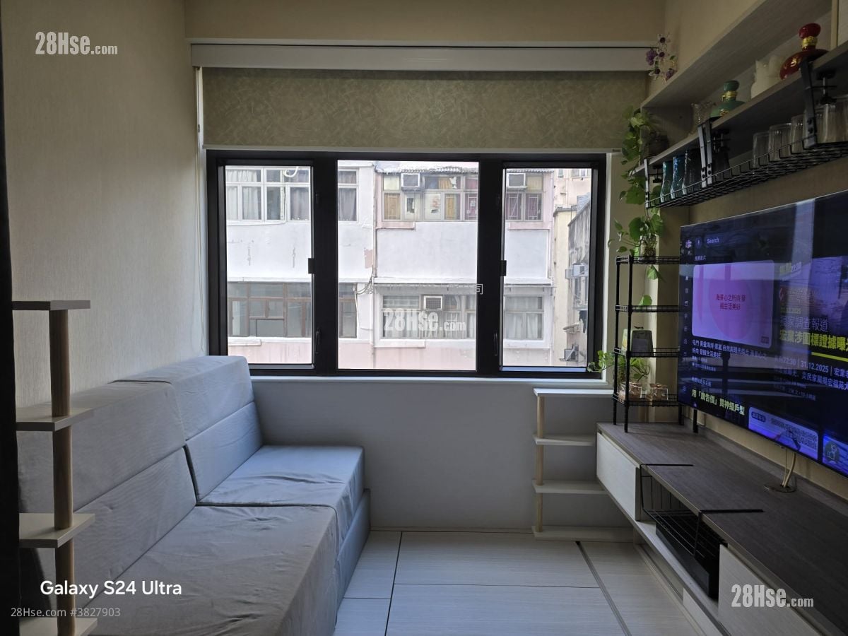 鸿运大楼 租盘 1 房 , 1 浴室 300 平方尺