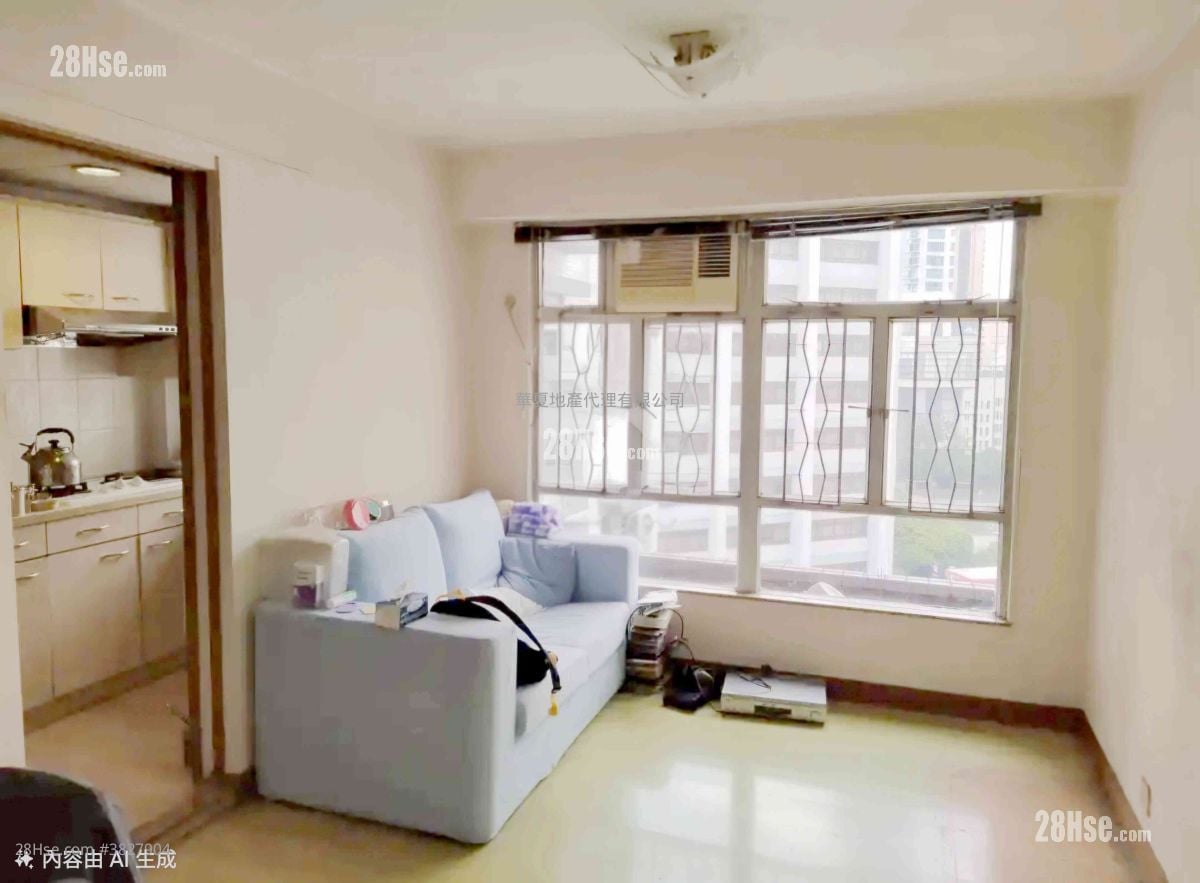 俊民苑 租盘 2 房 , 1 浴室 485 平方尺