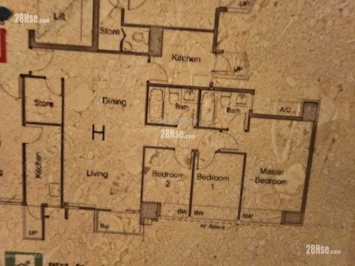 溱柏 售盘 3 房 816 平方尺