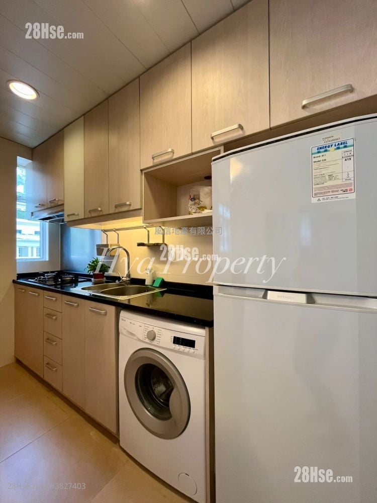 寶恆閣 租盤 2 房 , 1 浴室 555 平方呎