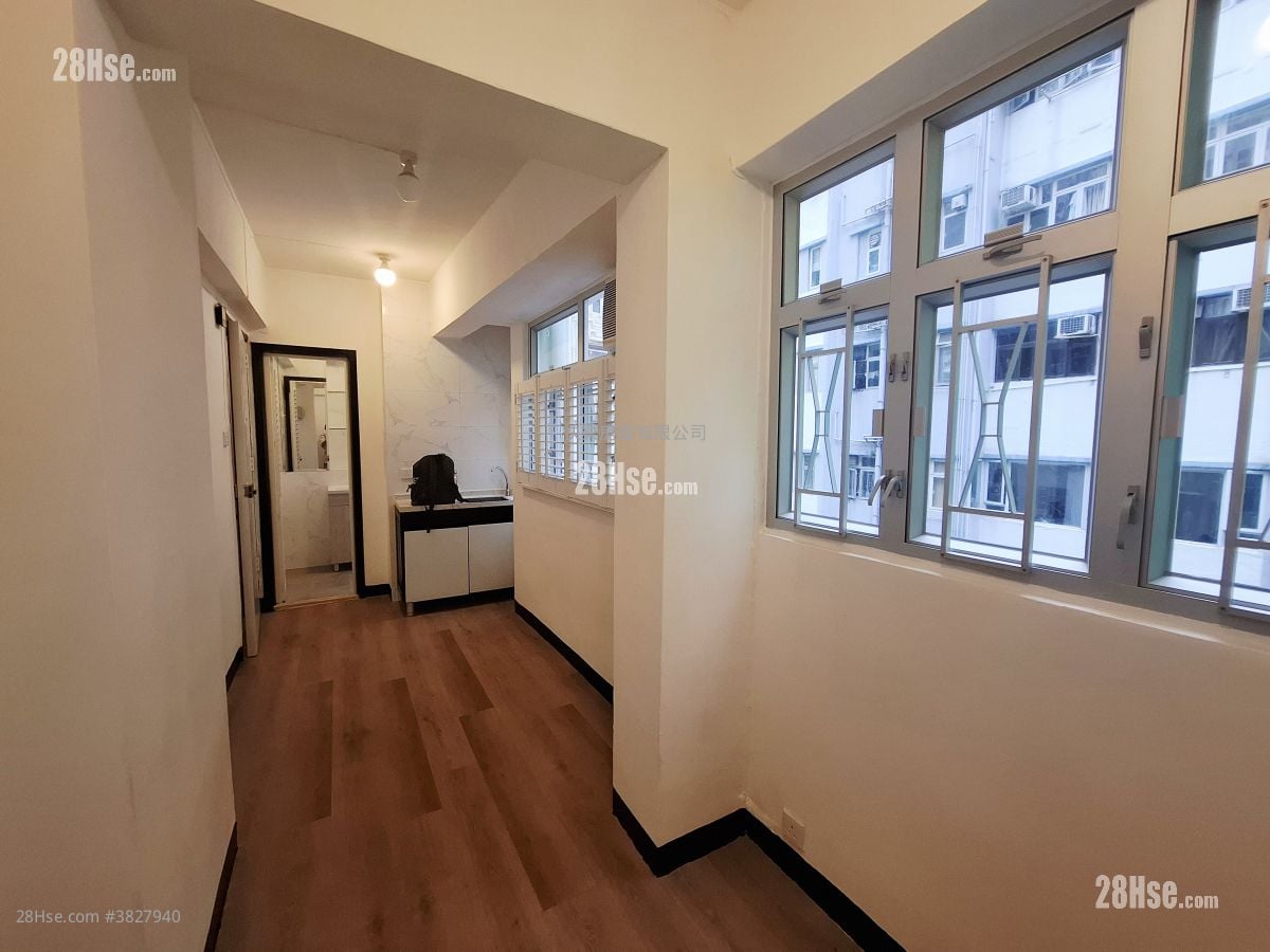 懷遠樓 租盤 開放式間隔 , 1 浴室 205 平方呎