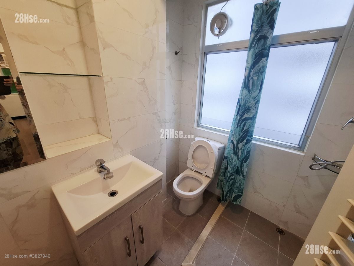 懷遠樓 租盤 開放式間隔 , 1 浴室 205 平方呎