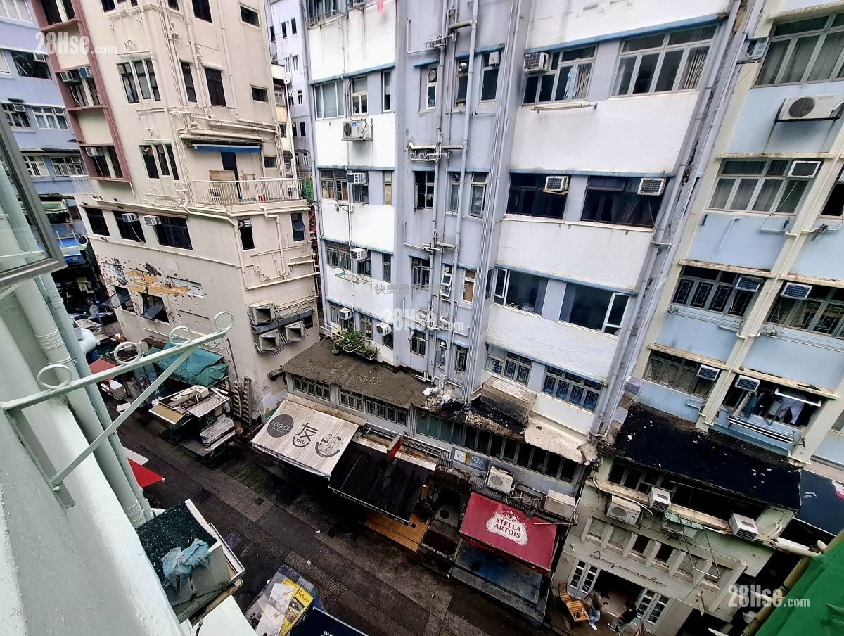 懷遠樓 租盤 開放式間隔 , 1 浴室 205 平方呎