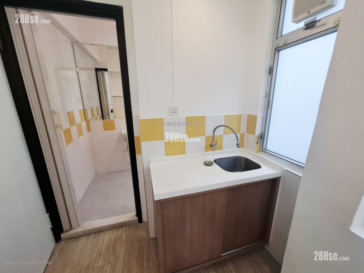 懷遠樓 租盤 開放式間隔 , 1 浴室 205 平方呎