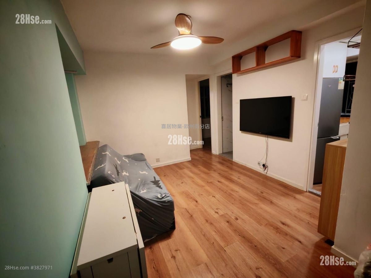 嘉美中心 租盤 2 房 , 1 浴室 363 平方呎