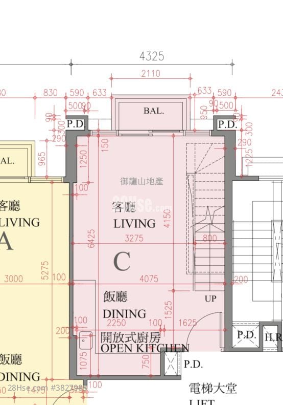 逸瓏灣 售盤 1 房 , 1 浴室 637 平方呎