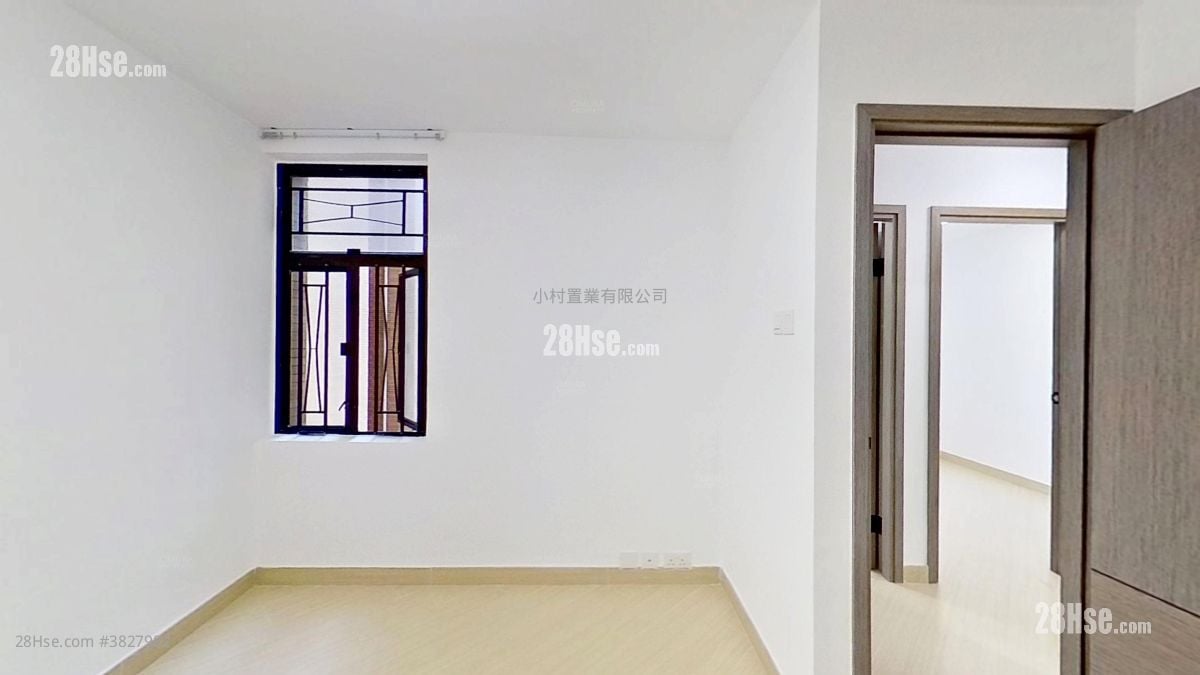 主人房: 置富花園 租盤 3 房 , 1 浴室 588 平方呎