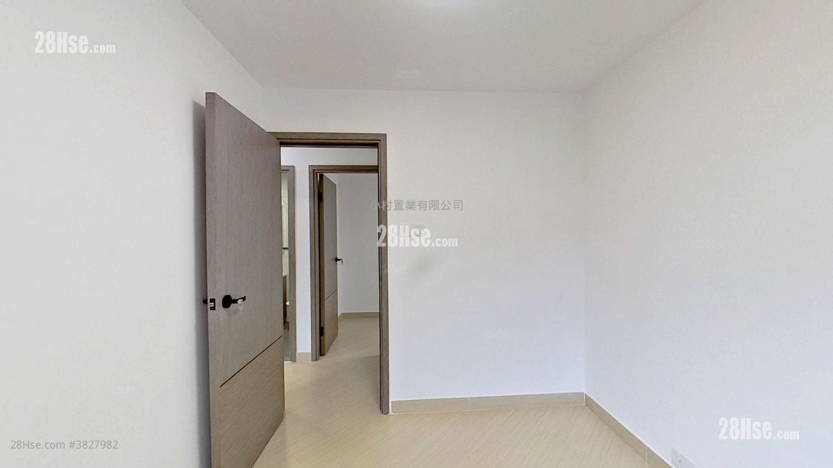 睡房 2: 置富花園 租盤 3 房 , 1 浴室 588 平方呎