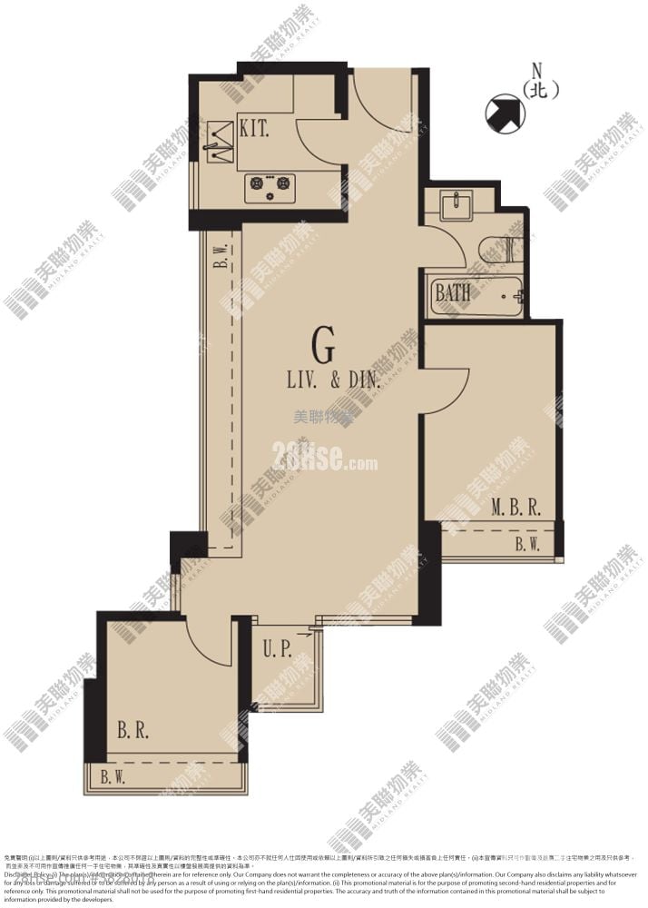 峻滢 售盘 2 房 503 平方尺