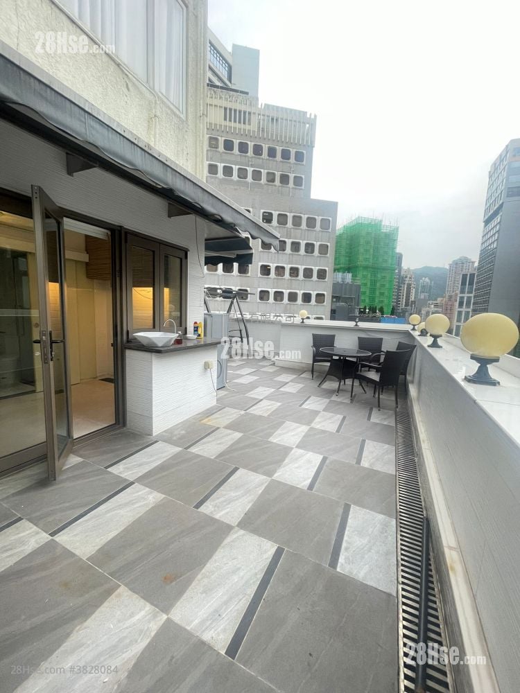 香港大厦 租盘 开放式间隔 , 1 浴室 501 平方尺