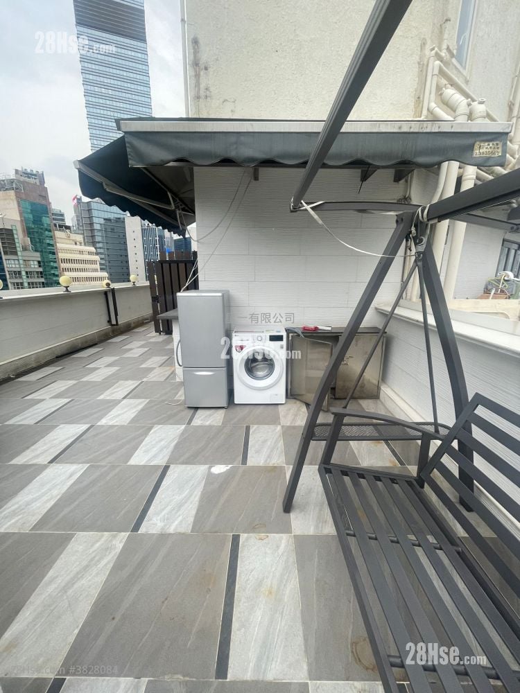 香港大厦 租盘 开放式间隔 , 1 浴室 501 平方尺