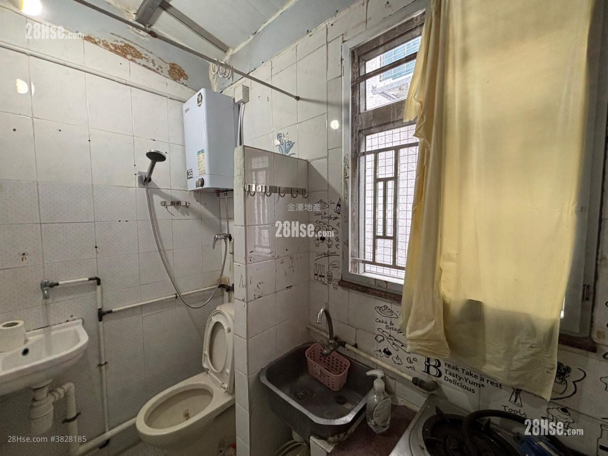 村屋 租盤 2 房 , 1 浴室 350 平方呎