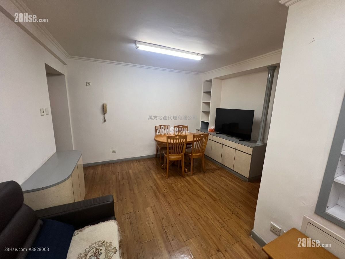 愉田苑 售盘 3 房 , 1 浴室 548 平方尺