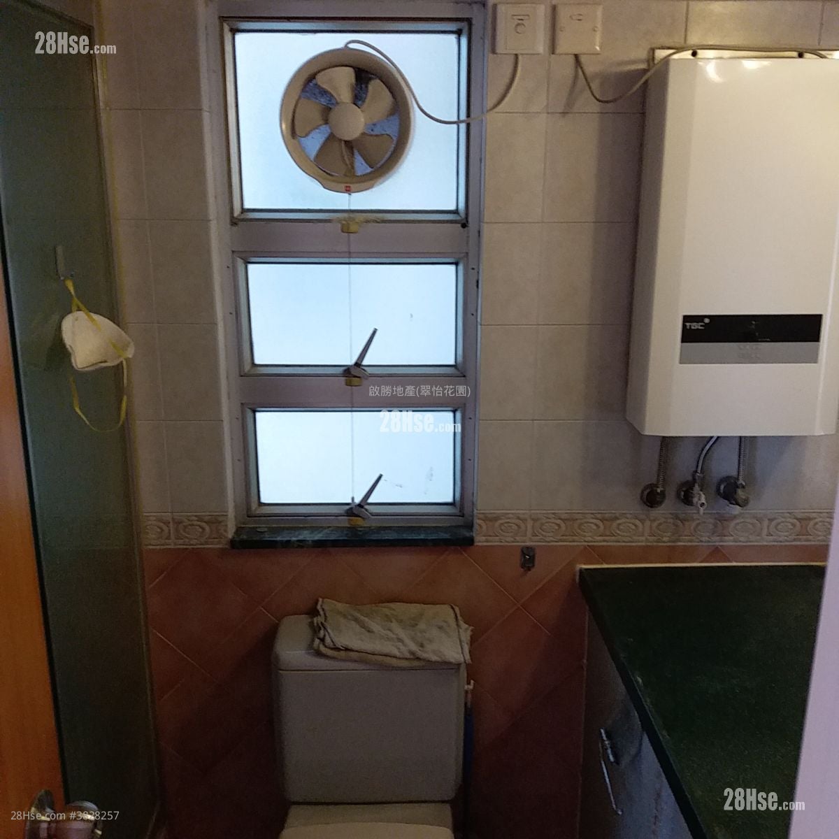 翠怡花园 租盘 3 房 , 1 浴室 495 平方尺