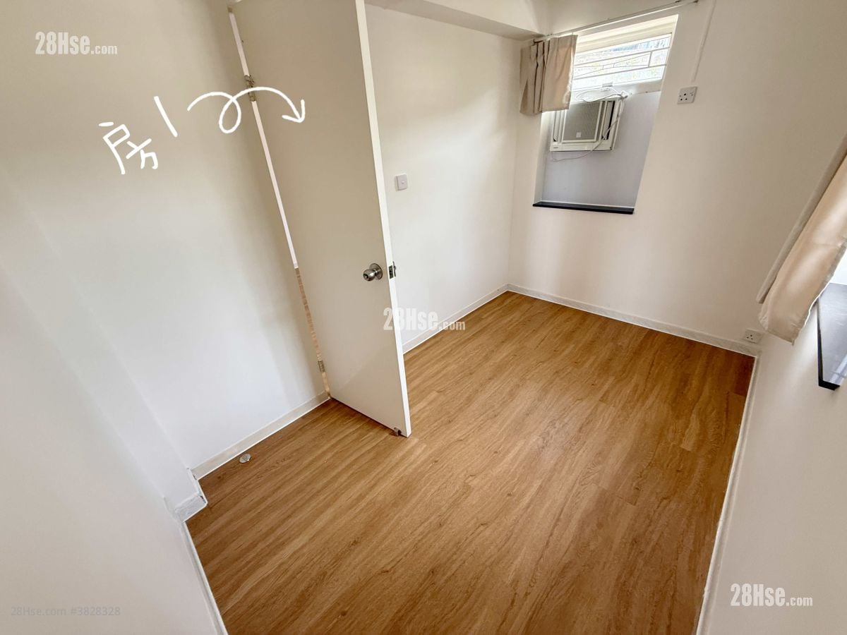 圍仔井新村 租盤 2 房 , 1 浴室 600 平方呎