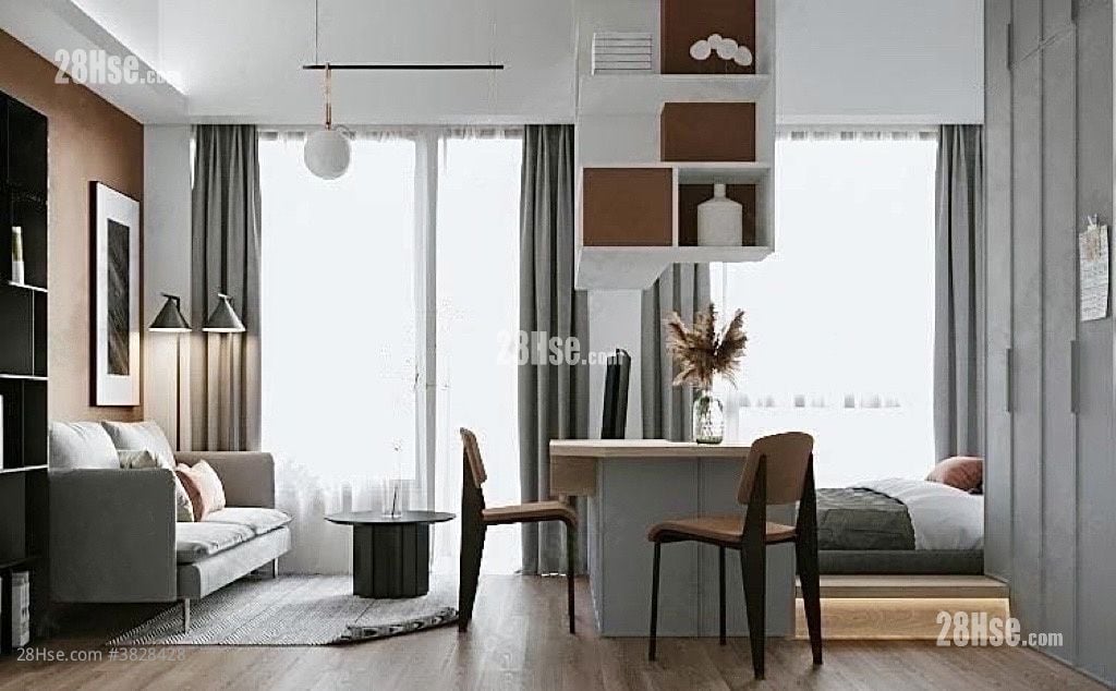 維峯浚匯 租盤 1 房 , 1 浴室 270 平方呎