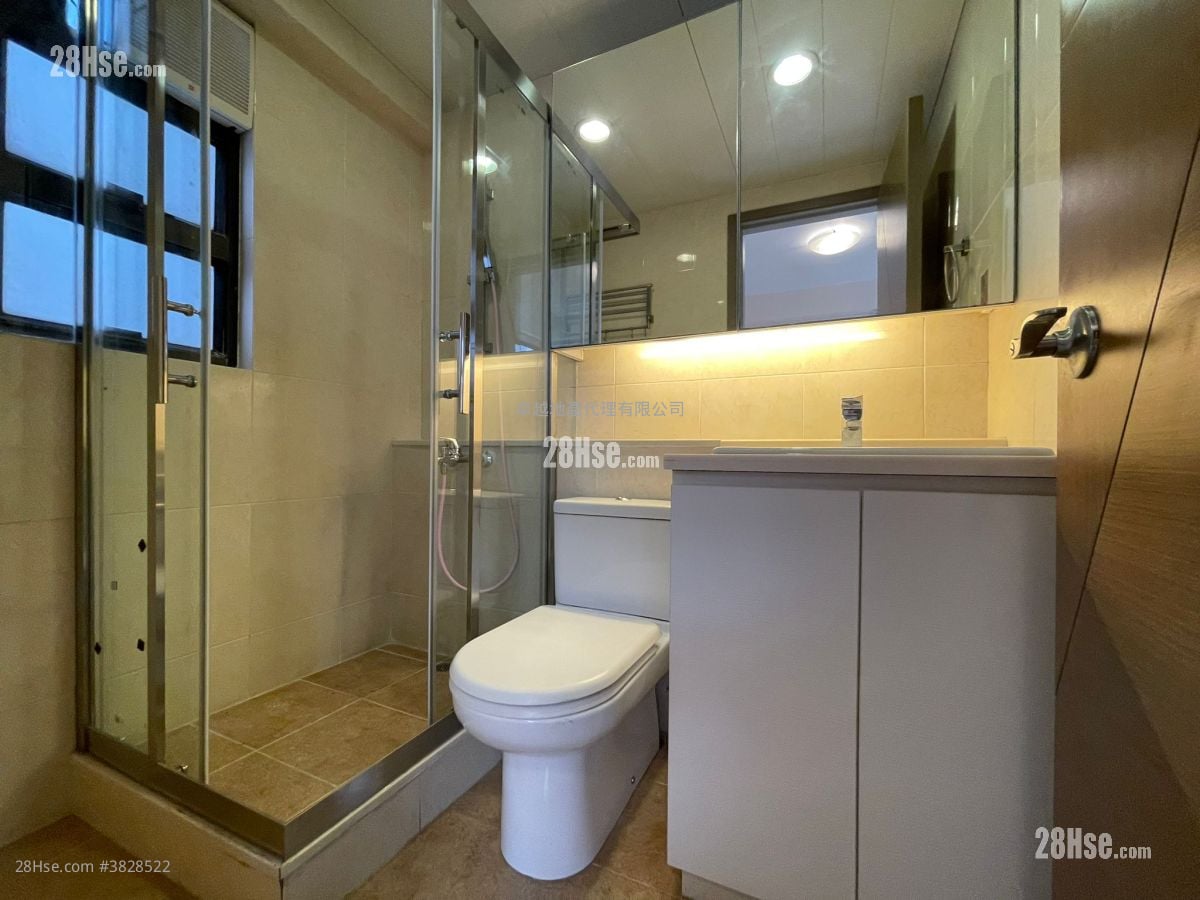 富澤花園 租盤 3 房 , 2 浴室 650 平方呎