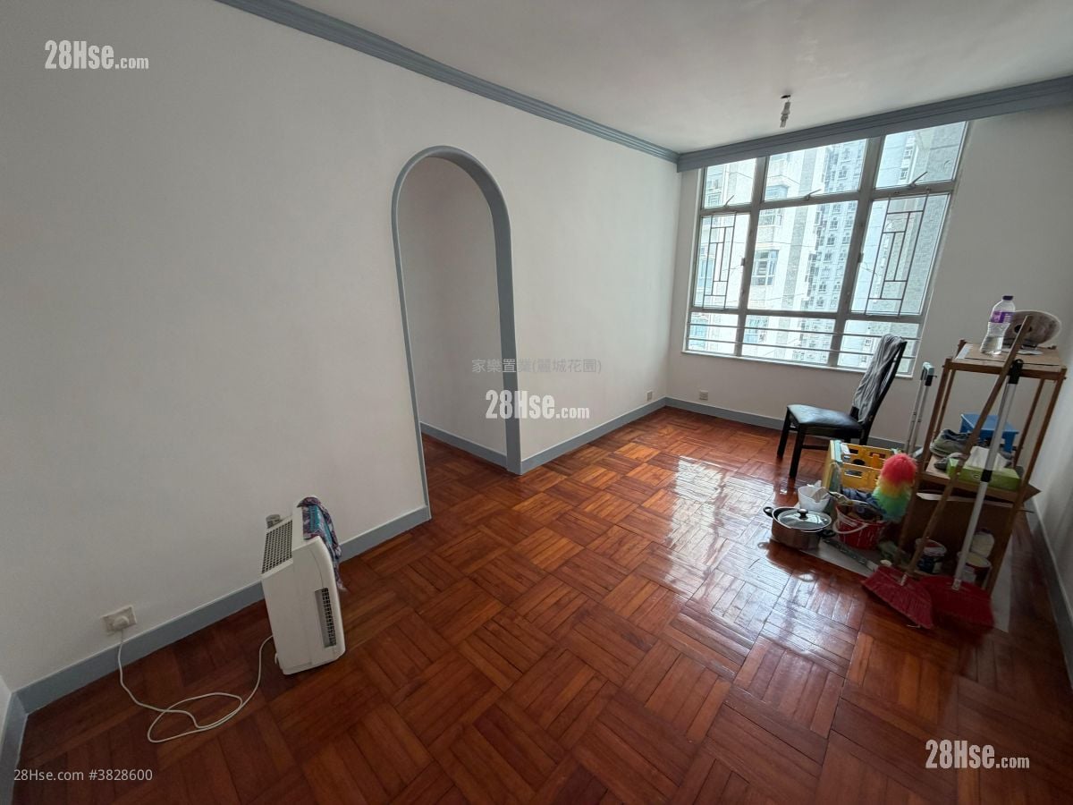 麗城花園 租盤 3 房 572 平方呎