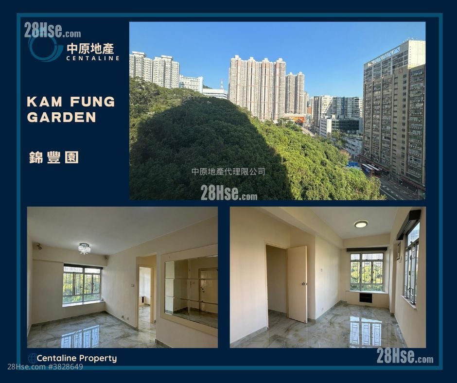 锦丰园 售盘 3 房 , 1 浴室 527 平方尺