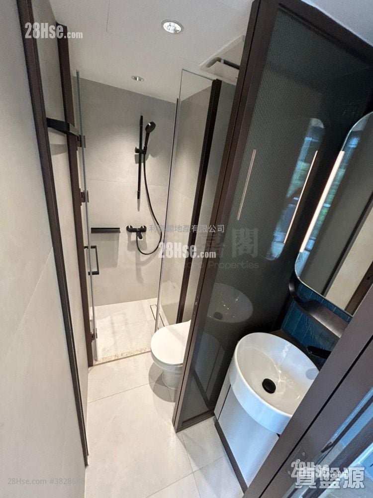 曉柏峰 租盤 2 房 , 1 浴室 387 平方呎