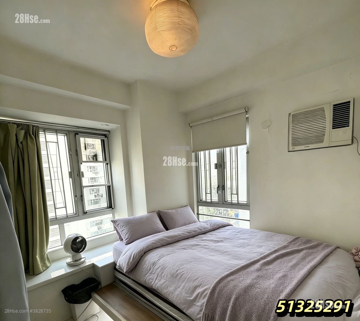 主人房: 好運中心 售盤 1 房 , 1 浴室 326 平方呎