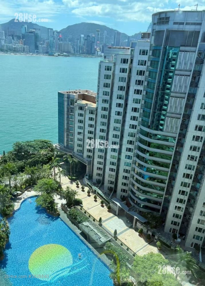 海湾轩 租盤 2 房 , 1 浴室 570 平方呎