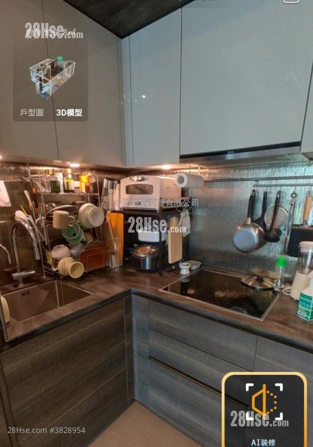 The Campton 1B期 售盤 1 房 , 1 浴室 382 平方呎