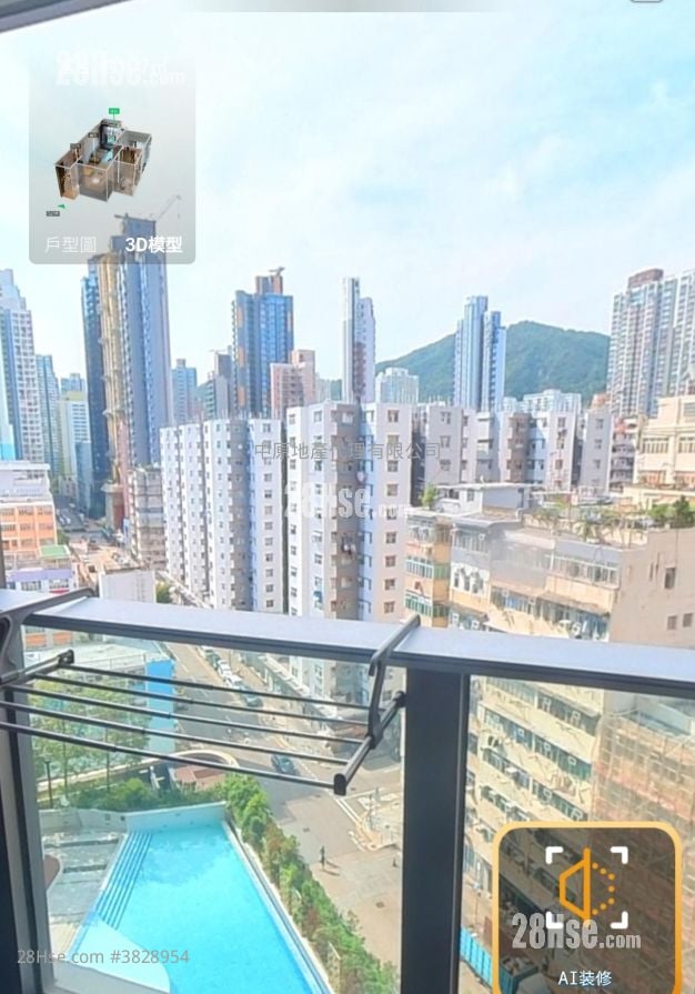 The Campton 1B期 售盤 1 房 , 1 浴室 382 平方呎