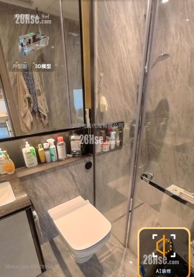 The Campton 1B期 售盤 1 房 , 1 浴室 382 平方呎