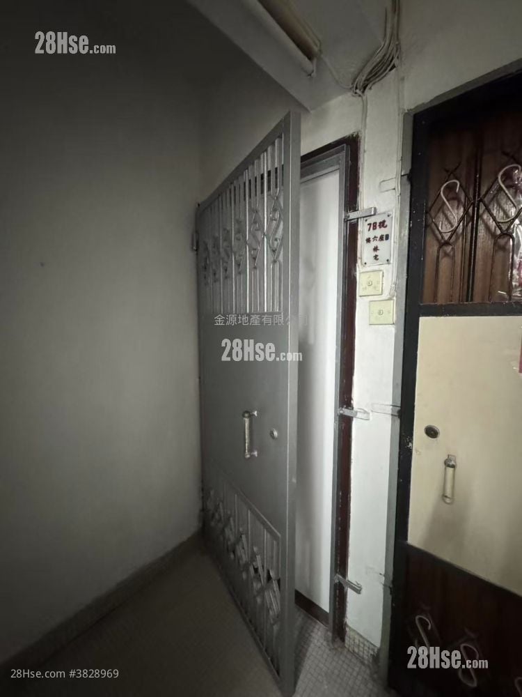 南风楼 租盘 3 房 80 平方尺